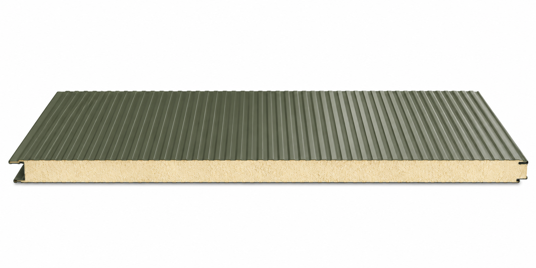 Budget sandwichpaneel, 40/1100, 12B29/9002 mr/box HPS 4000mm