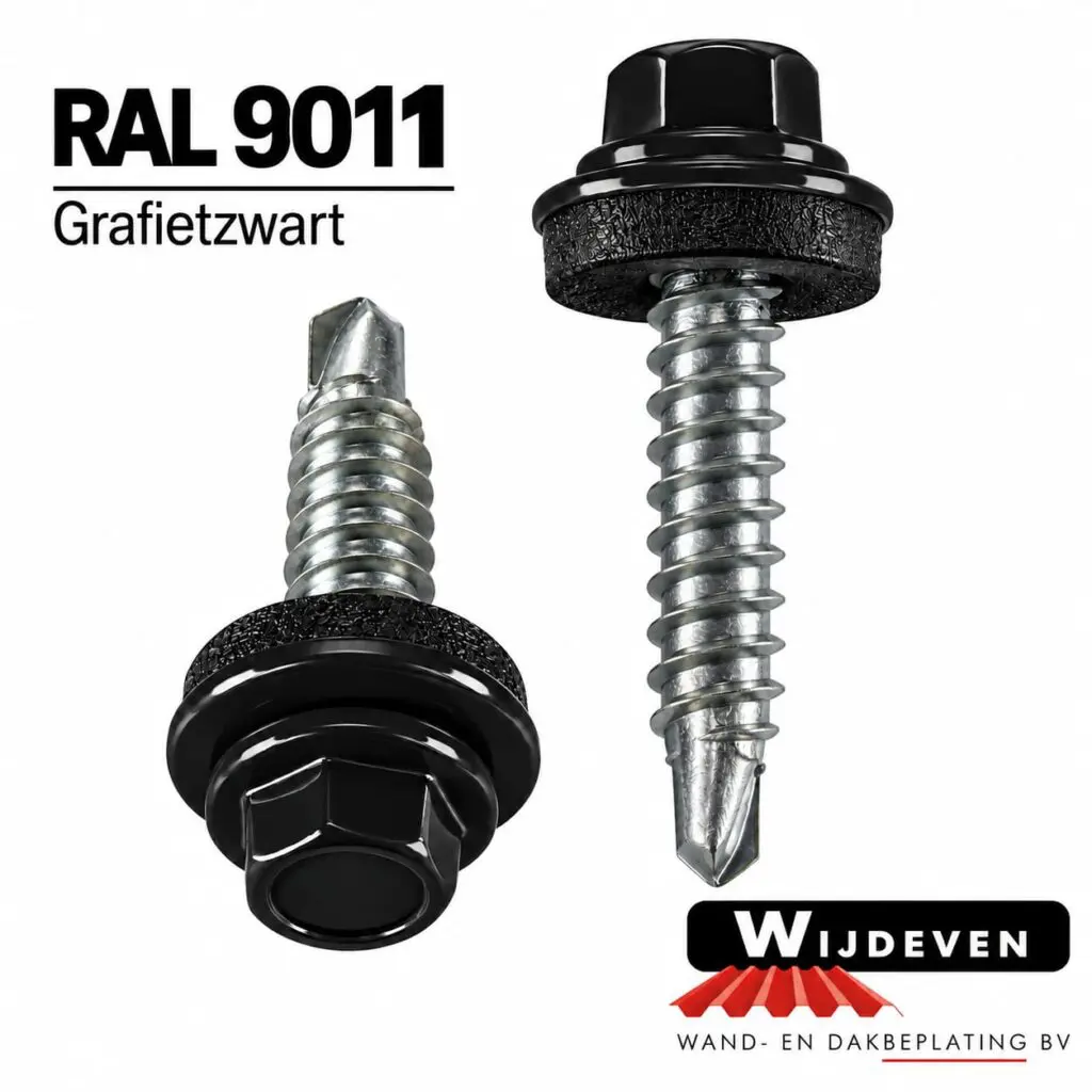 Dakpanschroef SV, ring 14mm 9011 4,8x35