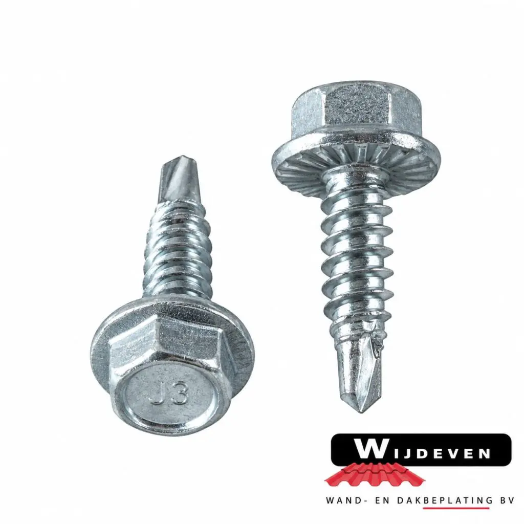Zelfborende teks 1/4 RVS SS410 4,2x16