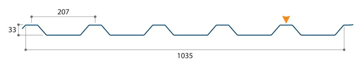 ji B- Dak 35/1035 7016 5500 - Afbeelding 2
